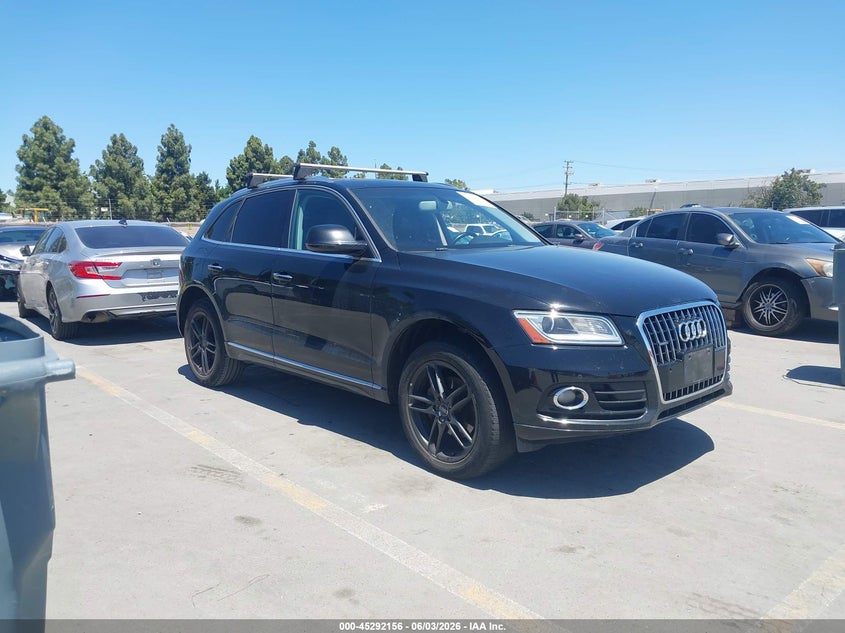 2015 Audi Q5 VIN WA1LFAFP6FA140315 IAAI salvage auction — NORMAL WEAR, Clear - Dealer Only (California), sold $675 on 2026-07-13 (photo 1)