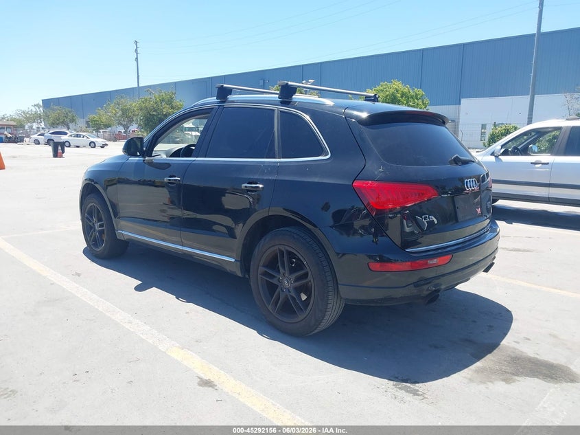 2015 Audi Q5 VIN WA1LFAFP6FA140315 IAAI salvage auction — NORMAL WEAR, Clear - Dealer Only (California), sold $675 on 2026-07-13 (photo 3)