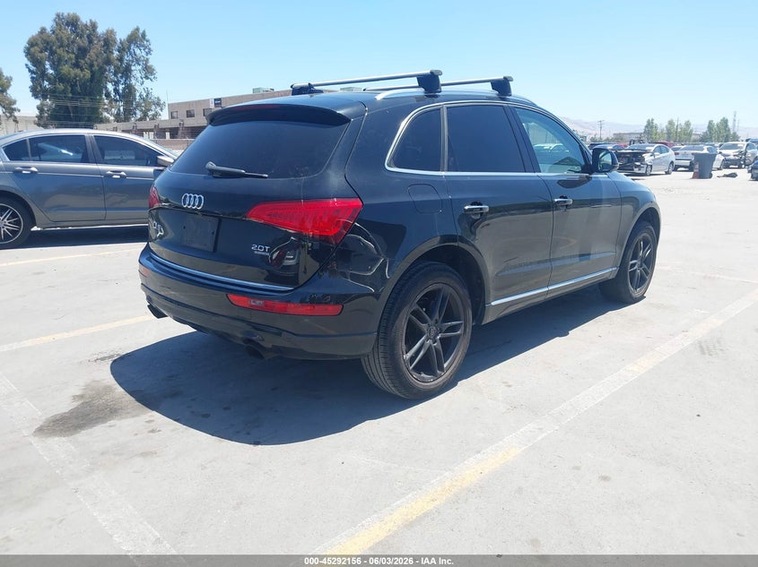 2015 Audi Q5 VIN WA1LFAFP6FA140315 IAAI salvage auction — NORMAL WEAR, Clear - Dealer Only (California), sold $675 on 2026-07-13 (photo 4)
