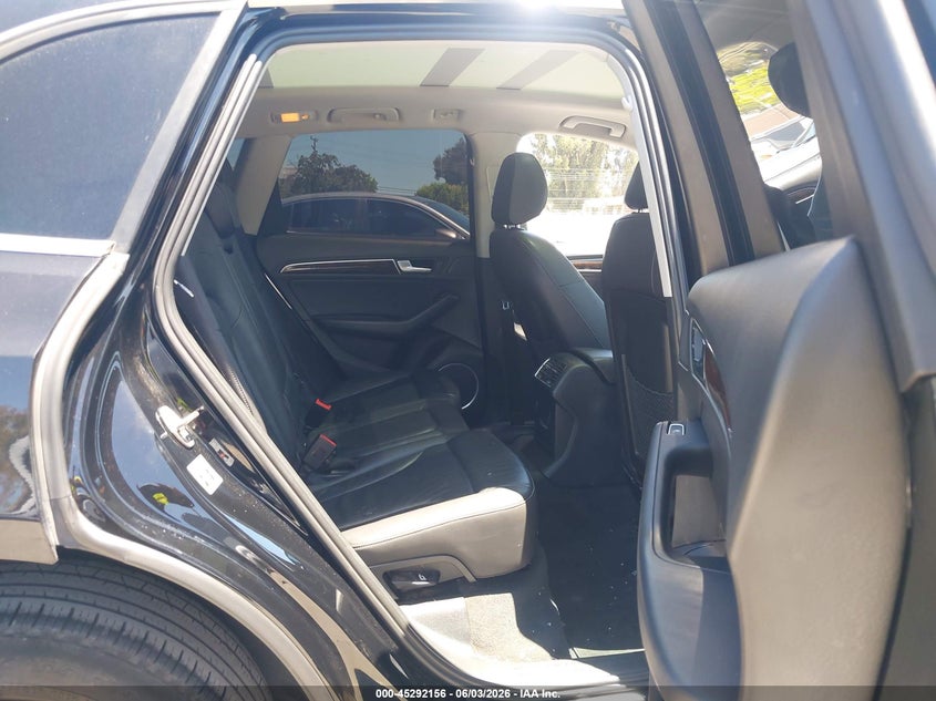 2015 Audi Q5 VIN WA1LFAFP6FA140315 IAAI salvage auction — NORMAL WEAR, Clear - Dealer Only (California), sold $675 on 2026-07-13 (photo 8)