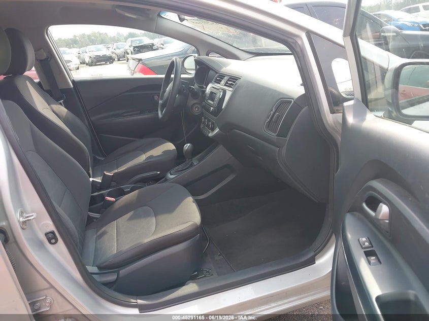 2016 Kia Rio VIN KNADM4A36G6548191 IAAI salvage auction — RIGHT SIDE, Clear (Florida), sold $1,975 on 2026-07-09 (photo 5)