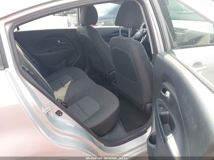 2016 Kia Rio VIN KNADM4A36G6548191 IAAI salvage auction — RIGHT SIDE, Clear (Florida), sold $1,975 on 2026-07-09 (photo 8)
