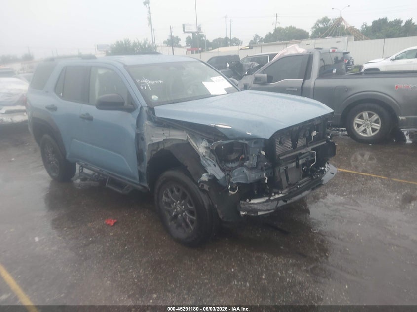 2025 Toyota 4runner VIN JTEVA5BR8S5054269 IAAI salvage auction — FRONT END, Salvage Title, sold $22,300 on 2026-07-29 (photo 1)