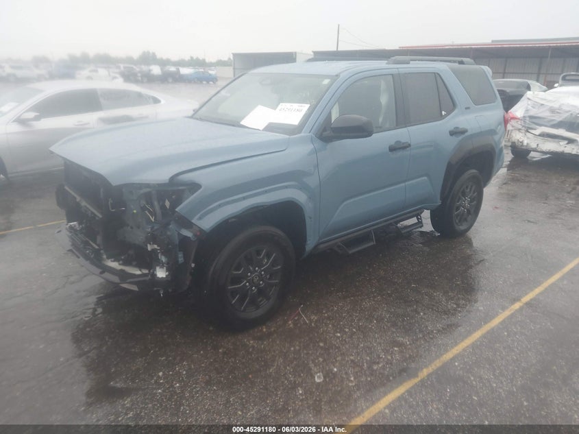 2025 Toyota 4runner VIN JTEVA5BR8S5054269 IAAI salvage auction — FRONT END, Salvage Title, sold $22,300 on 2026-07-29 (photo 2)