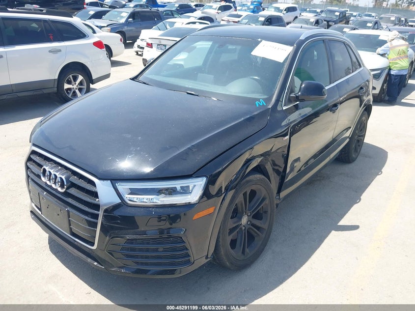 2016 Audi Q3 VIN WA1GFCFSXGR016021 IAAI salvage auction — LEFT FRONT, Salvage (California), sold $5,350 on 2026-07-08 (photo 2)