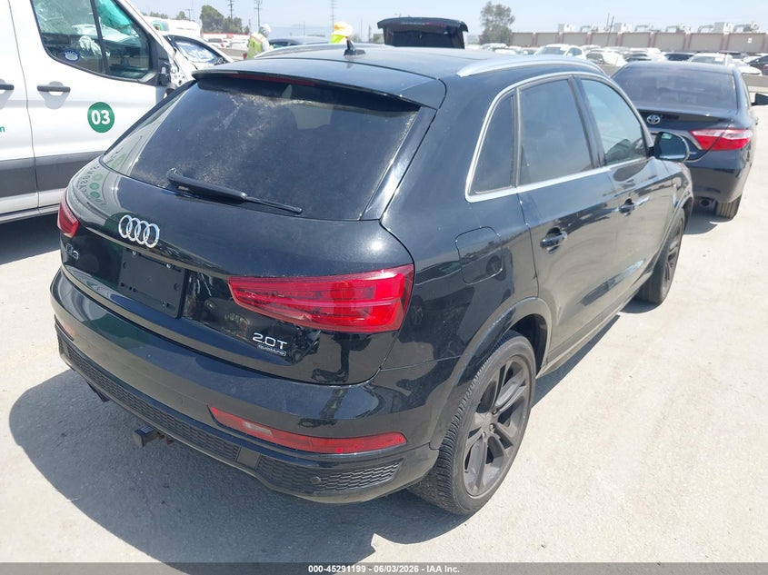2016 Audi Q3 VIN WA1GFCFSXGR016021 IAAI salvage auction — LEFT FRONT, Salvage (California), sold $5,350 on 2026-07-08 (photo 4)