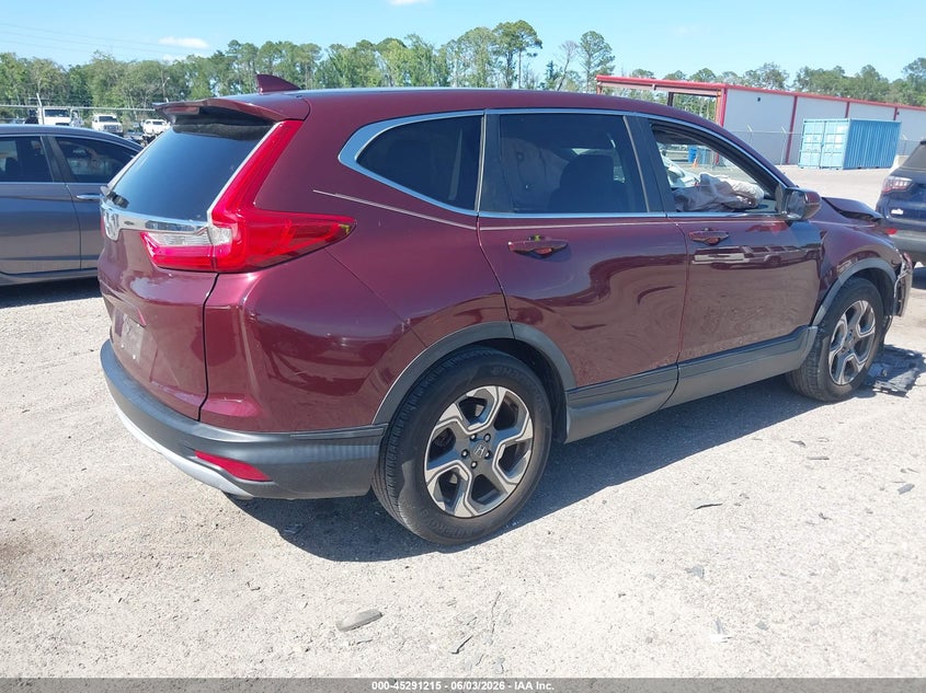 2017 Honda Cr-v VIN 7FARW1H88HE003347 IAAI salvage auction — FRONT END, Salvage Title, sold $5,000 on 2026-07-14 (photo 4)