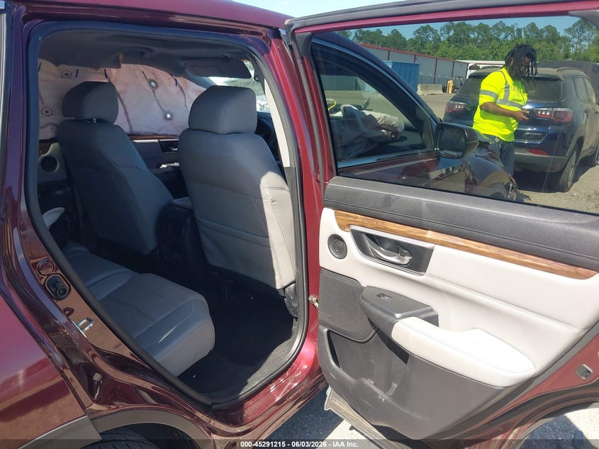 2017 Honda Cr-v VIN 7FARW1H88HE003347 IAAI salvage auction — FRONT END, Salvage Title, sold $5,000 on 2026-07-14 (photo 8)