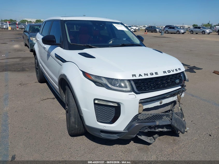 2016 Land rover Range rover evoque VIN SALVD2BG6GH120180 IAAI salvage auction — LEFT FRONT, Salvage Title, sold $3,150 on 2026-07-15 (photo 1)