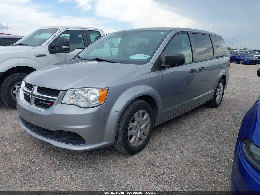 2020 Dodge Caravan VIN 2C4RDGBG0LR186227 IAAI salvage auction — NORMAL WEAR, Sf97 (Texas), sold $10,200 on 2026-07-07 (photo 2)