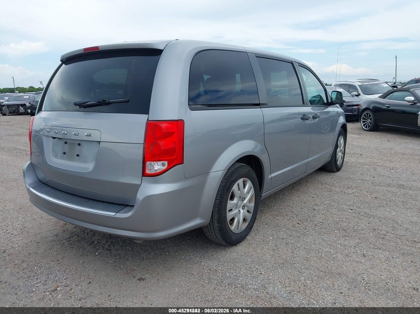 2020 Dodge Caravan VIN 2C4RDGBG0LR186227 IAAI salvage auction — NORMAL WEAR, Sf97 (Texas), sold $10,200 on 2026-07-07 (photo 4)