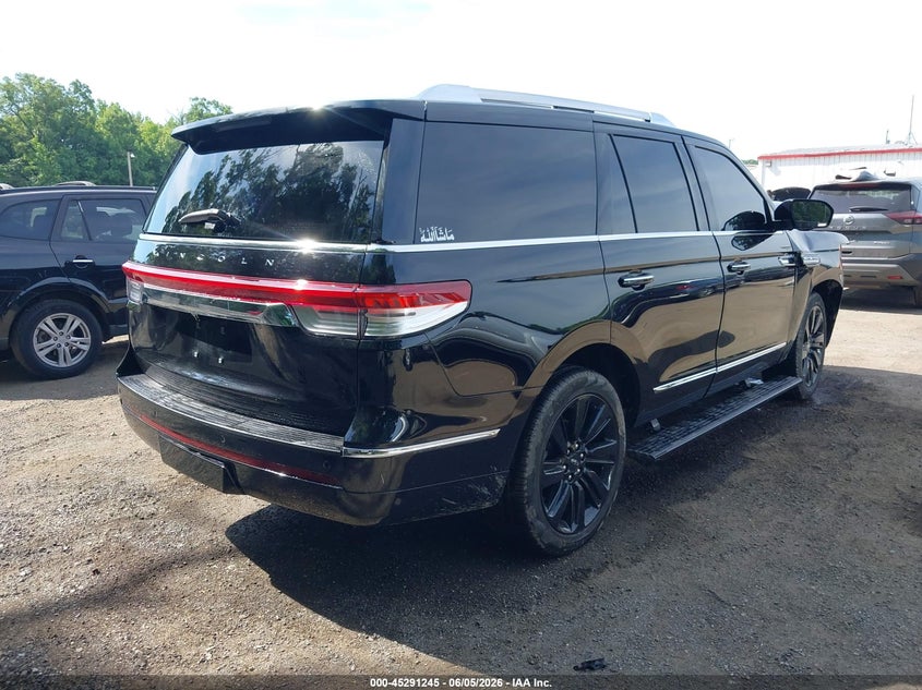 2024 Lincoln Navigator VIN 5LMJJ2LG6REL11009 IAAI salvage auction — FRONT END, Salvage Title, sold $14,150 on 2026-07-29 (photo 4)