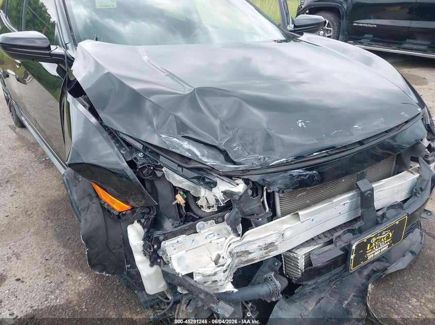2021 Honda Civic VIN SHHFK7H4XMU201351 IAAI salvage auction — FRONT END, Salvage Title, sold $4,150 on 2026-07-14 (photo 6)