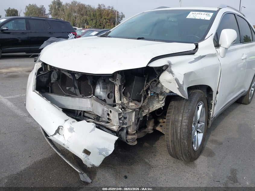2010 Lexus Rx 350 VIN JTJZK1BA2A2400481 IAAI salvage auction — FRONT END, Salvage (California), sold $2,050 on 2026-07-17 (photo 6)
