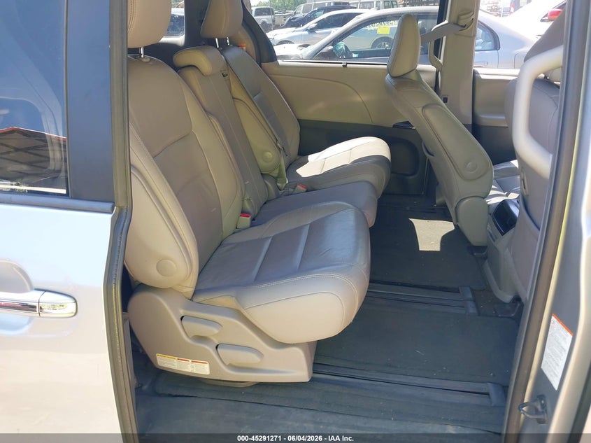2015 Toyota Sienna VIN 5TDYK3DC0FS611865 IAAI salvage auction — FRONT & REAR, Salvage Title, sold $5,050 on 2026-07-14 (photo 8)