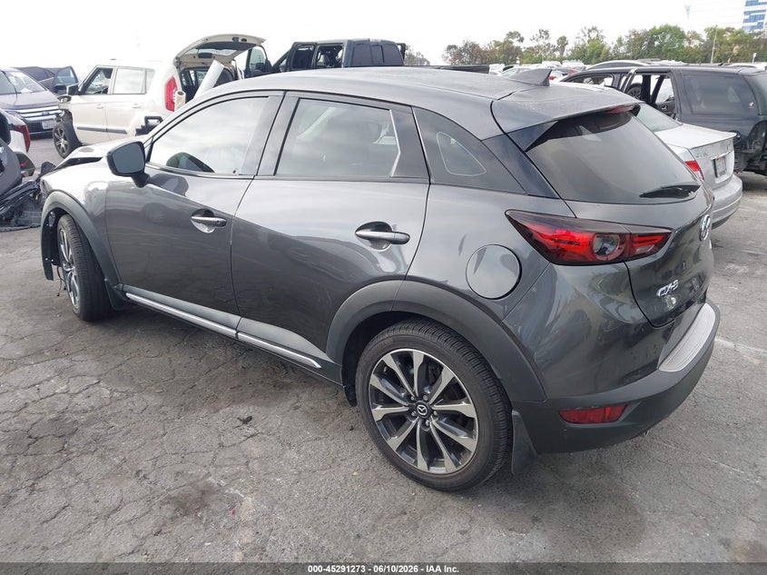 2019 Mazda Cx-3 VIN JM1DKDD78K1451121 IAAI salvage auction — FRONT END, Salvage (California), sold $2,200 on 2026-08-02 (photo 3)