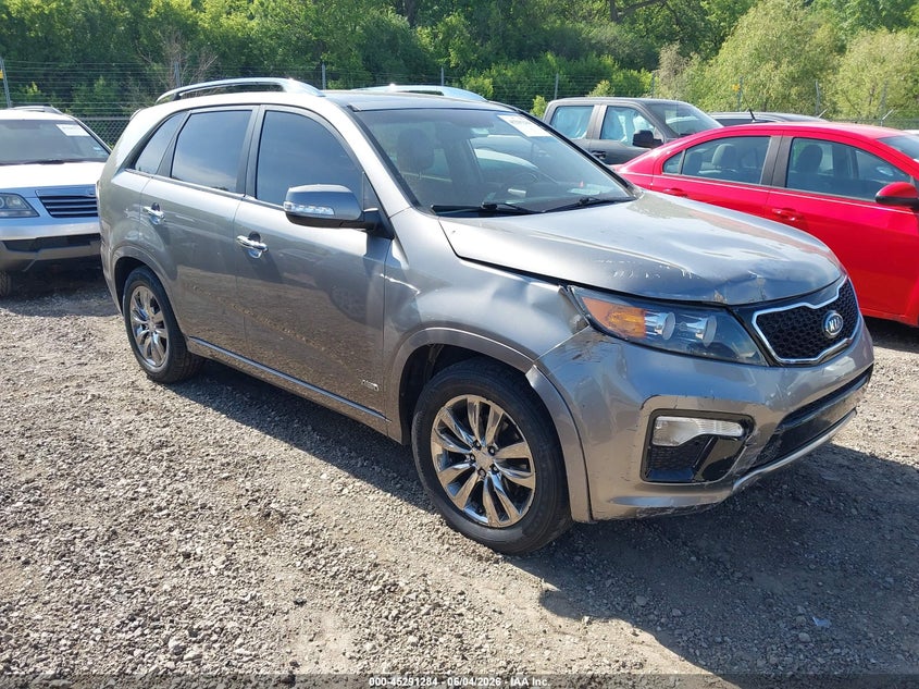 2012 Kia Sorento VIN 5XYKWDA20CG285358 IAAI salvage auction — RIGHT FRONT, Salvage Title, sold $1,850 on 2026-07-29 (photo 1)
