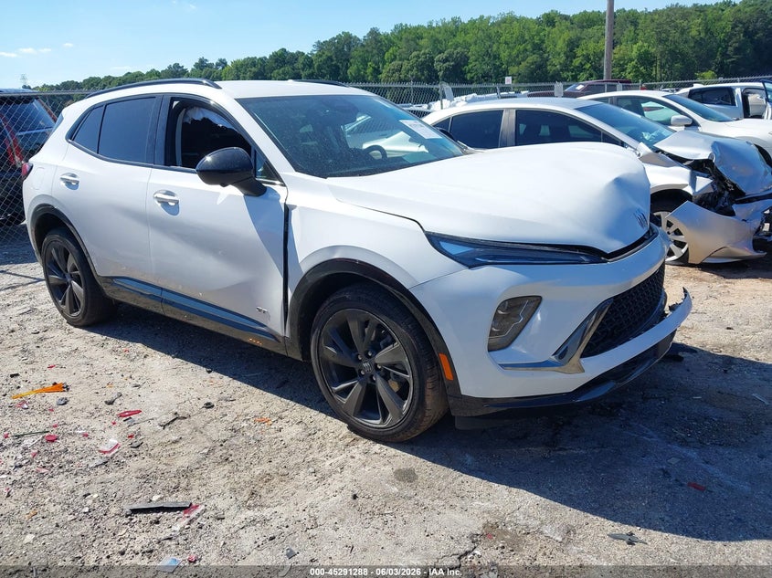 2024 Buick Envision VIN LRBFZPE46RD014199 IAAI salvage auction — LEFT FRONT, Salvage Title, sold $300 on 2026-07-22 (photo 1)