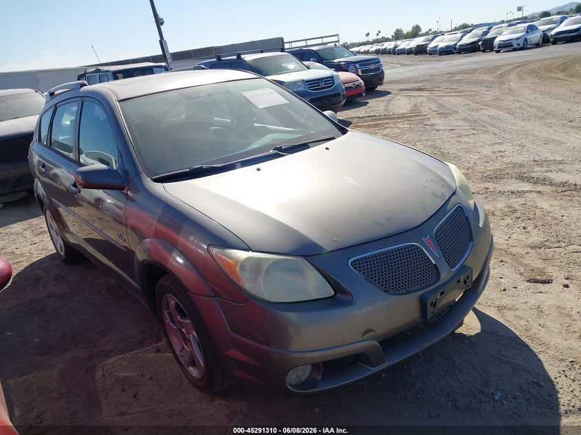 2005 Pontiac Vibe VIN 5Y2SL63825Z435853 IAAI salvage auction — NORMAL WEAR, Clear-Dealer Only (Arizona), sold $850 on 2026-07-14 (photo 1)