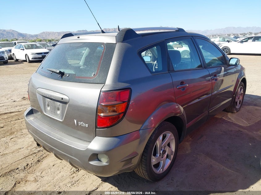 2005 Pontiac Vibe VIN 5Y2SL63825Z435853 IAAI salvage auction — NORMAL WEAR, Clear-Dealer Only (Arizona), sold $850 on 2026-07-14 (photo 4)