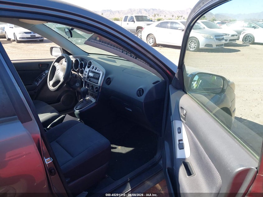 2005 Pontiac Vibe VIN 5Y2SL63825Z435853 IAAI salvage auction — NORMAL WEAR, Clear-Dealer Only (Arizona), sold $850 on 2026-07-14 (photo 5)