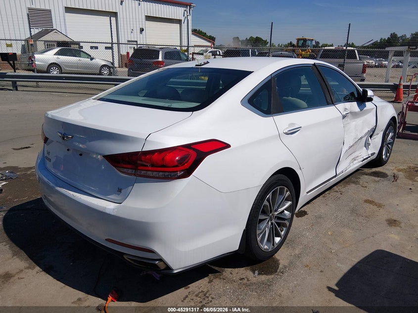 2016 Hyundai Genesis VIN KMHGN4JE2GU119295 IAAI salvage auction — RIGHT SIDE, Salvage Title, sold $2,550 on 2026-07-29 (photo 4)
