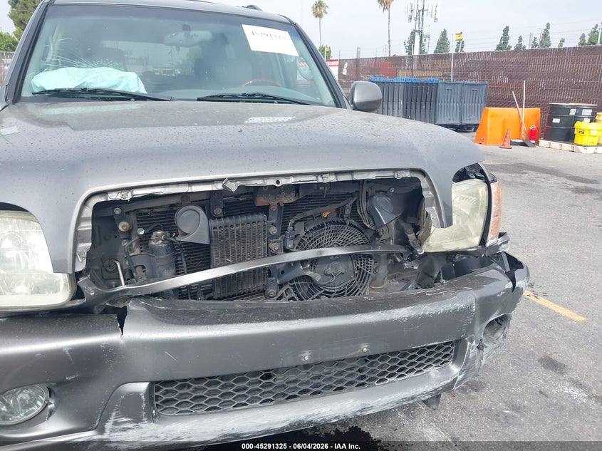 2004 Toyota Sequoia VIN 5TDZT38A54S238068 IAAI salvage auction — FRONT END, Salvage (California), sold $475 on 2026-07-29 (photo 6)