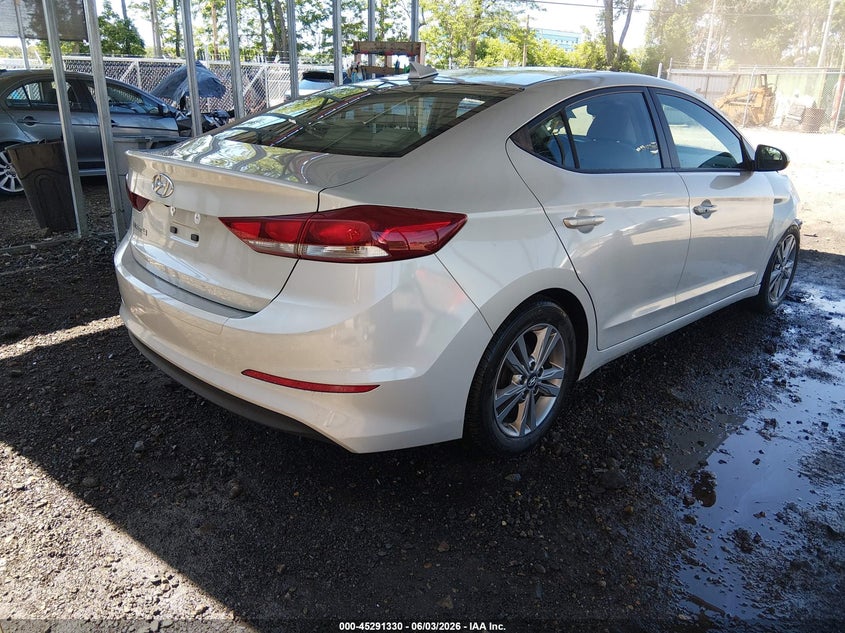 2017 Hyundai Elantra VIN KMHD84LF9HU422902 IAAI salvage auction — FRONT END, Salvage Title, sold $2,050 on 2026-07-20 (photo 4)