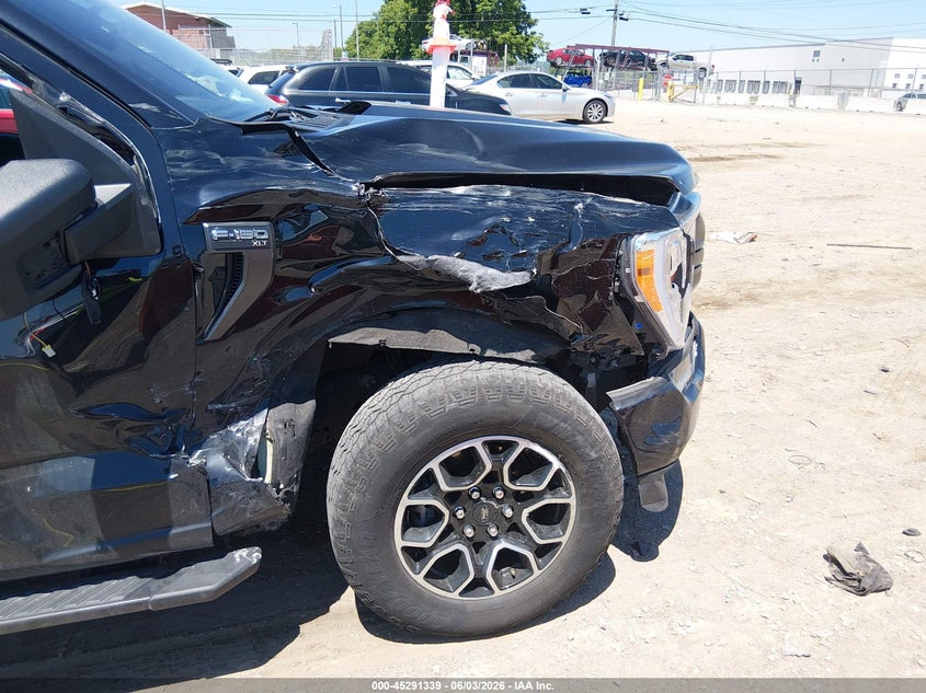 2023 Ford F-150 VIN 1FTEW1EP6PFA21460 IAAI salvage auction — SIDE, Salvage Title, sold $12,100 on 2026-07-31 (photo 6)