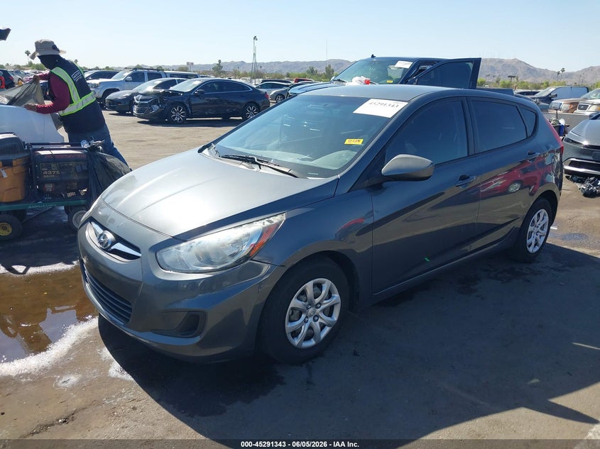 2012 Hyundai Accent VIN KMHCT5AE0CU031611 IAAI salvage auction — RIGHT FRONT, Salvage Title, sold $1,275 on 2026-07-21 (photo 2)