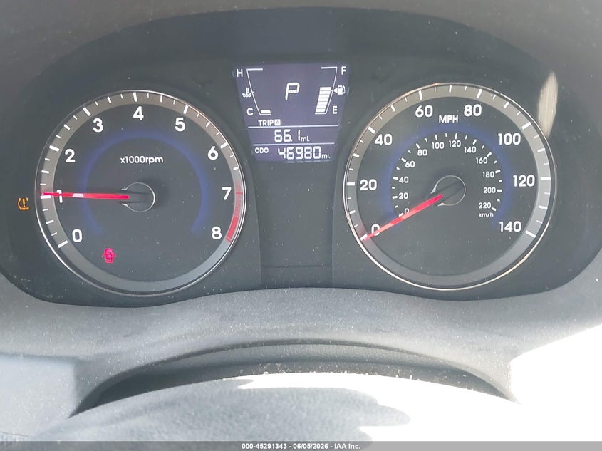2012 Hyundai Accent VIN KMHCT5AE0CU031611 IAAI salvage auction — RIGHT FRONT, Salvage Title, sold $1,275 on 2026-07-21 (photo 7)