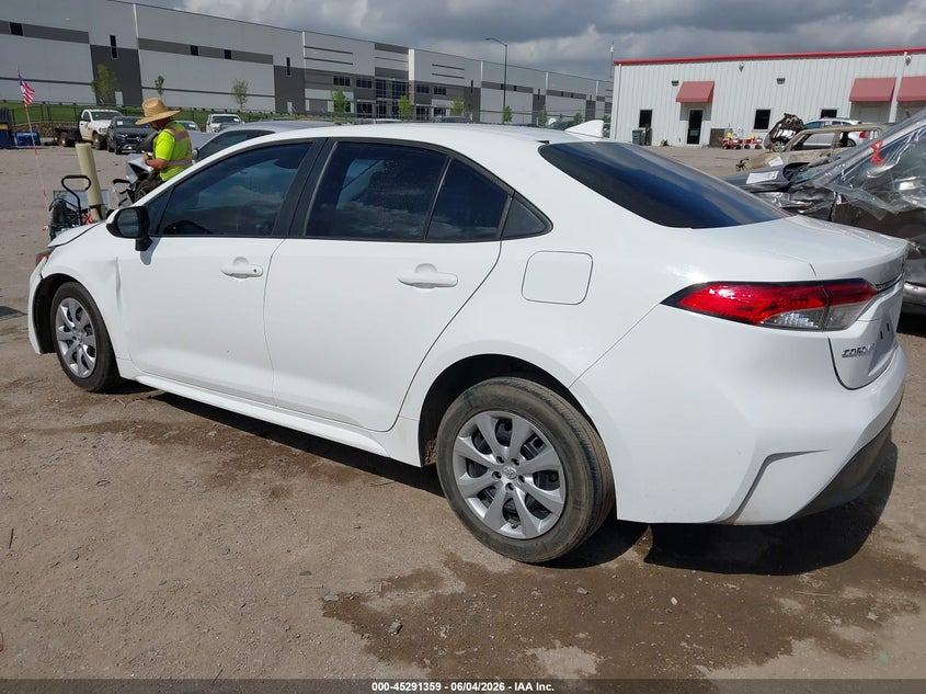 2023 Toyota Corolla VIN 5YFB4MDEXPP008911 IAAI salvage auction — RIGHT FRONT, Salvage (Texas), sold $4,250 on 2026-07-28 (photo 3)