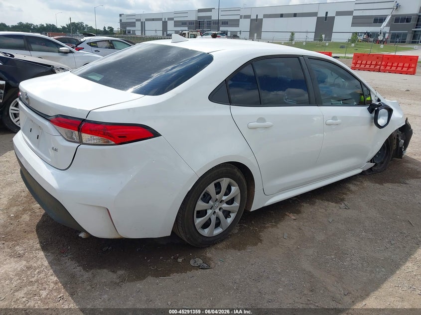 2023 Toyota Corolla VIN 5YFB4MDEXPP008911 IAAI salvage auction — RIGHT FRONT, Salvage (Texas), sold $4,250 on 2026-07-28 (photo 4)