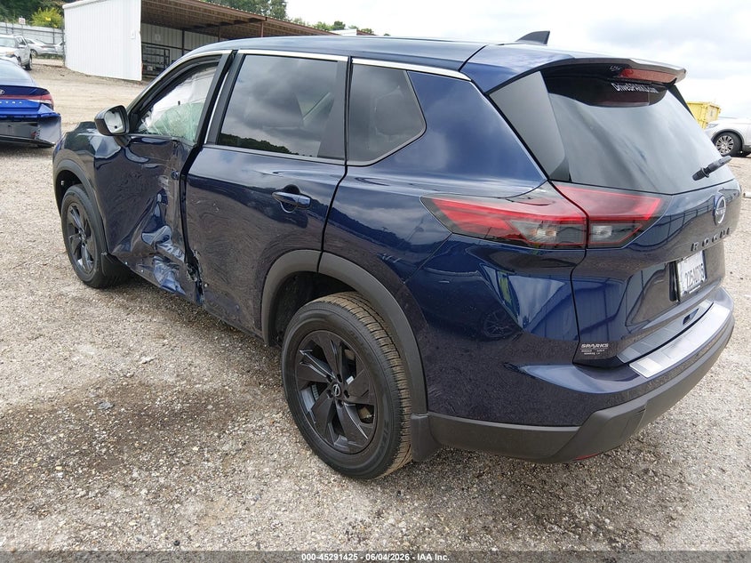 2026 Nissan Rogue VIN 5N1BT3BA5TC831385 IAAI salvage auction — LEFT SIDE, Salvage (Louisiana), sold $8,600 on 2026-07-29 (photo 3)