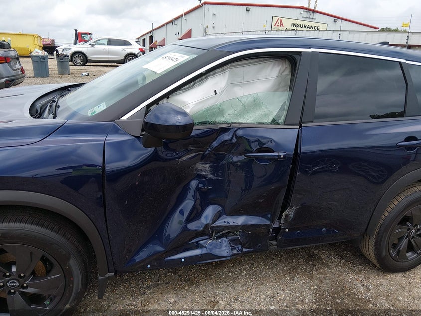 2026 Nissan Rogue VIN 5N1BT3BA5TC831385 IAAI salvage auction — LEFT SIDE, Salvage (Louisiana), sold $8,600 on 2026-07-29 (photo 6)