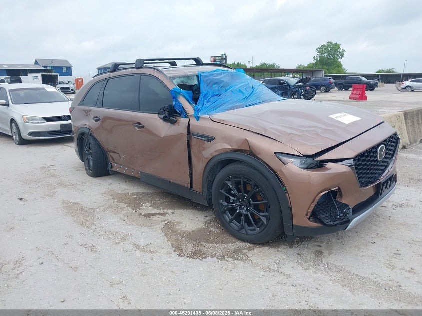 2026 Mazda Cx-70 VIN JM3KJEHD9T1202254 IAAI salvage auction — ROLLOVER, Salvage Title, sold $25 on 2026-07-29 (photo 1)