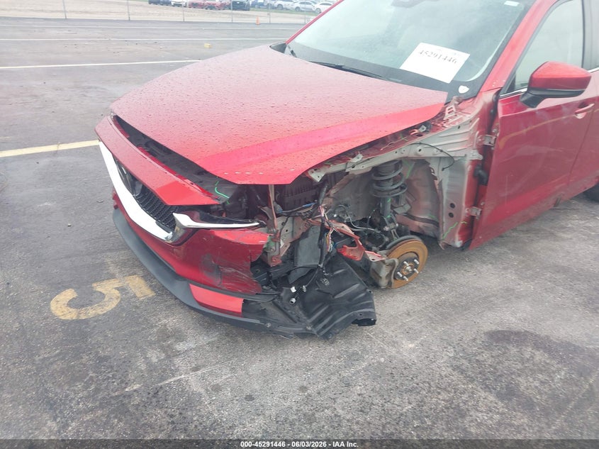 2020 Mazda Cx-5 VIN JM3KFACM8L0732805 IAAI salvage auction — LEFT FRONT, Salvage Title, sold $5,300 on 2026-07-12 (photo 6)