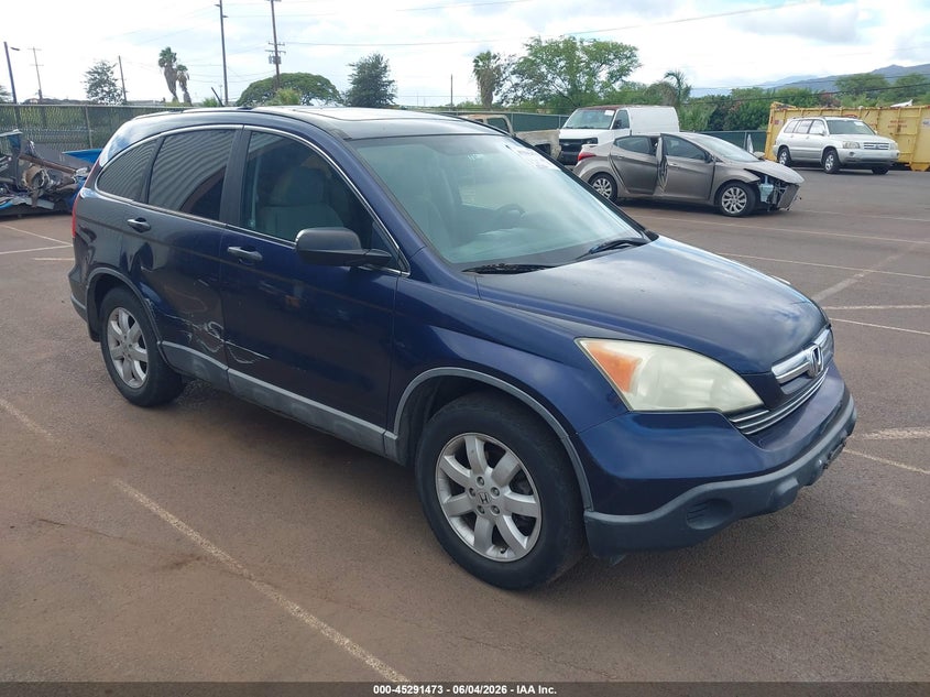 2009 Honda Cr-v VIN 5J6RE48529L016674 IAAI salvage auction — SIDE, Clear (Hawaii), sold $1,050 on 2026-07-30 (photo 1)