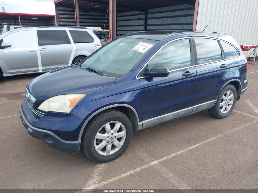 2009 Honda Cr-v VIN 5J6RE48529L016674 IAAI salvage auction — SIDE, Clear (Hawaii), sold $1,050 on 2026-07-30 (photo 2)