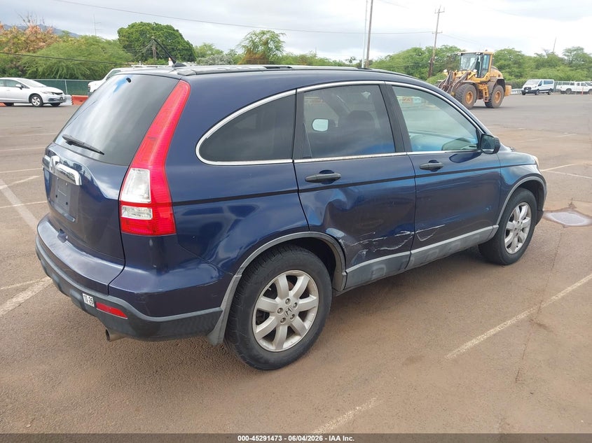 2009 Honda Cr-v VIN 5J6RE48529L016674 IAAI salvage auction — SIDE, Clear (Hawaii), sold $1,050 on 2026-07-30 (photo 4)