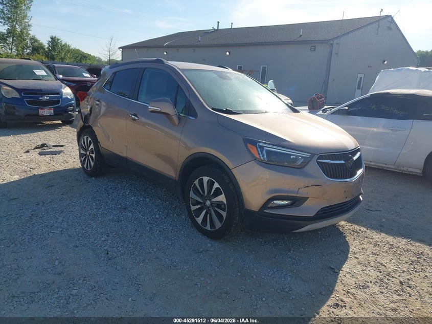 2018 Buick Encore VIN KL4CJCSB6JB669903 IAAI salvage auction — FRONT & REAR, Salvage (Ohio), sold $1,800 on 2026-07-22 (photo 1)