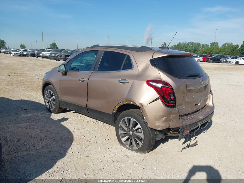 2018 Buick Encore VIN KL4CJCSB6JB669903 IAAI salvage auction — FRONT & REAR, Salvage (Ohio), sold $1,800 on 2026-07-22 (photo 3)