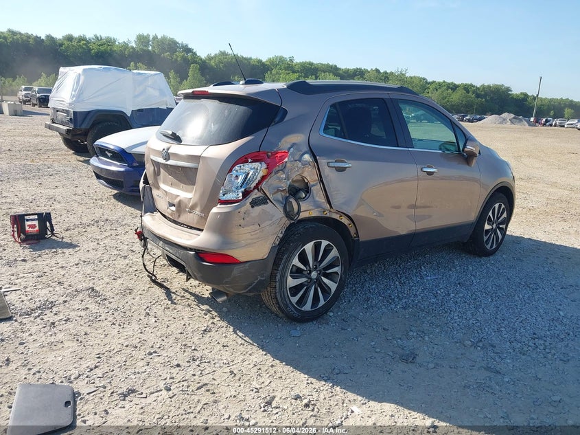 2018 Buick Encore VIN KL4CJCSB6JB669903 IAAI salvage auction — FRONT & REAR, Salvage (Ohio), sold $1,800 on 2026-07-22 (photo 4)