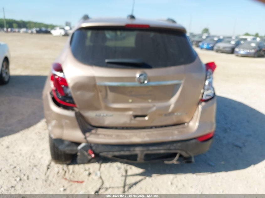 2018 Buick Encore VIN KL4CJCSB6JB669903 IAAI salvage auction — FRONT & REAR, Salvage (Ohio), sold $1,800 on 2026-07-22 (photo 6)