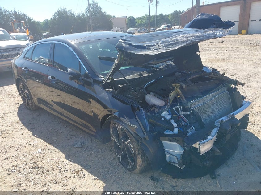 2025 Kia K5 VIN KNAG64J79S5336734 IAAI salvage auction — FRONT END, Salvage Title, sold $3,650 on 2026-07-16 (photo 1)
