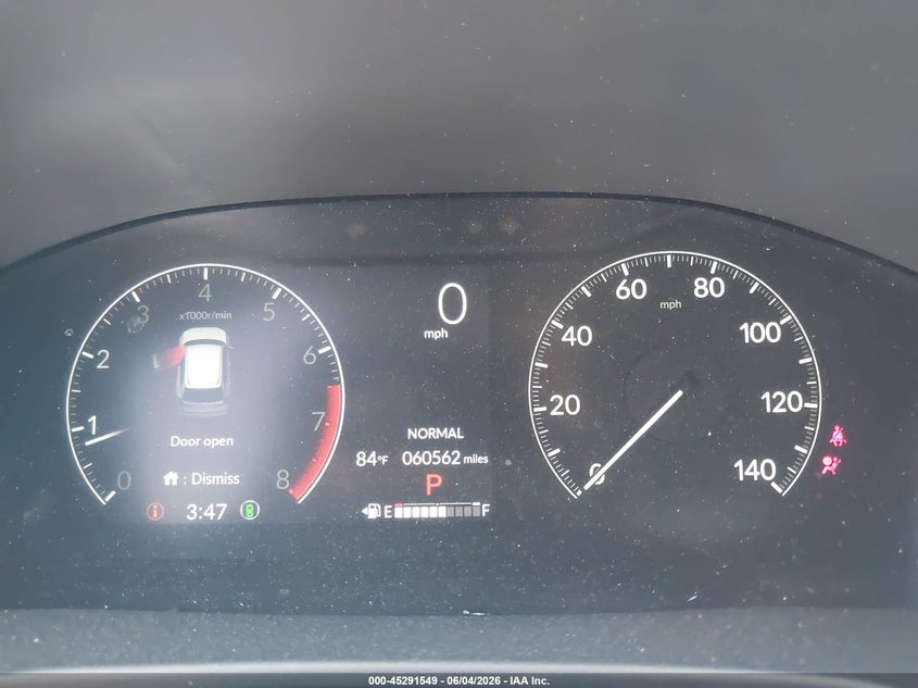 2024 Honda Cr-v VIN 2HKRS4H43RH418603 IAAI salvage auction — REAR END, Salvage Title, sold $6,250 on 2026-07-20 (photo 7)