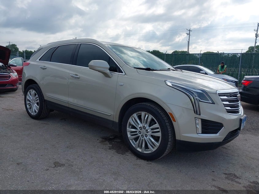 2017 Cadillac Xt5 VIN 1GYKNCRS5HZ198981 IAAI salvage auction — HAIL, Salvage (Kansas), sold $3,900 on 2026-07-10 (photo 1)