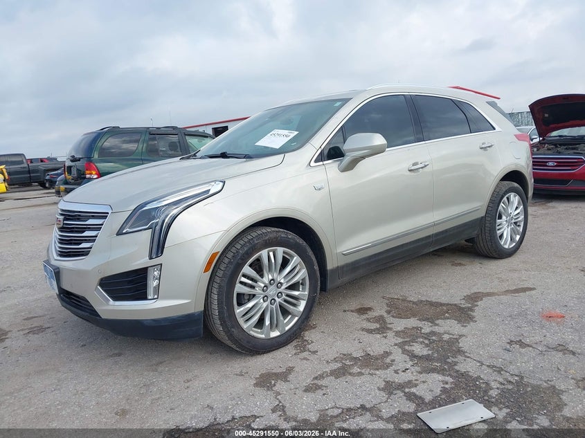 2017 Cadillac Xt5 VIN 1GYKNCRS5HZ198981 IAAI salvage auction — HAIL, Salvage (Kansas), sold $3,900 on 2026-07-10 (photo 2)