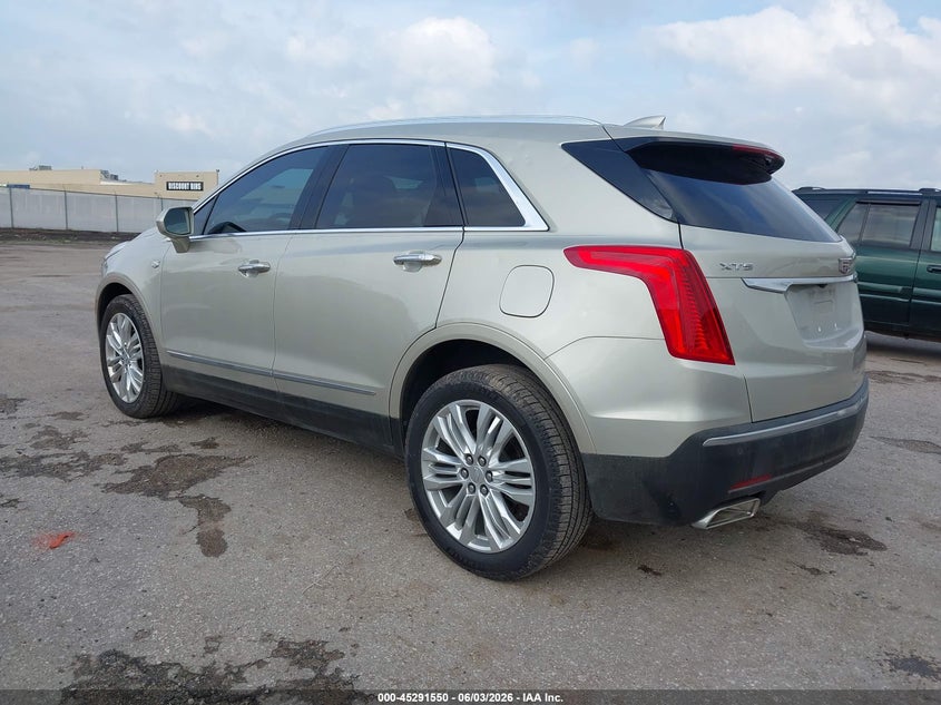 2017 Cadillac Xt5 VIN 1GYKNCRS5HZ198981 IAAI salvage auction — HAIL, Salvage (Kansas), sold $3,900 on 2026-07-10 (photo 3)
