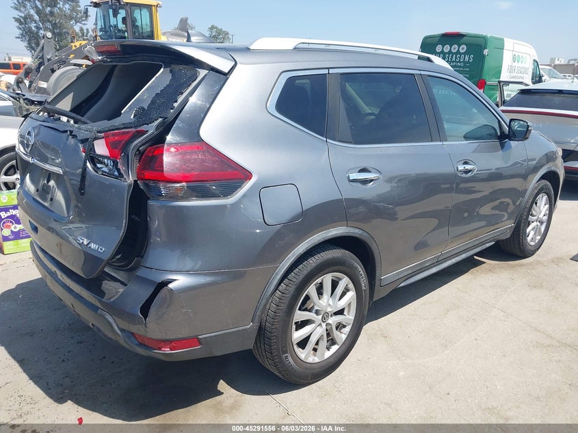 2018 Nissan Rogue VIN KNMAT2MV7JP540998 IAAI salvage auction — REAR END, Salvage Title, sold $2,150 on 2026-07-22 (photo 4)